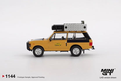 [ETA:  Apr 2026 ] Mini GT 1/64 Range Rover 1981 Camel Trophy Sumatra - C.Swoboda & K.Mentel  Winner