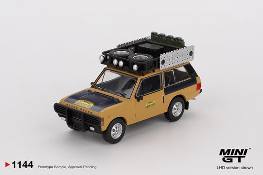 [ETA:  Apr 2026 ] Mini GT 1/64 Range Rover 1981 Camel Trophy Sumatra - C.Swoboda & K.Mentel  Winner