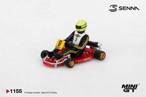 [ETA:  Mar 2026 ] Mini GT 1/64 Senna Kart Formula K #9 Ayrton Senna da Silva 1981 Karting World Championship 
