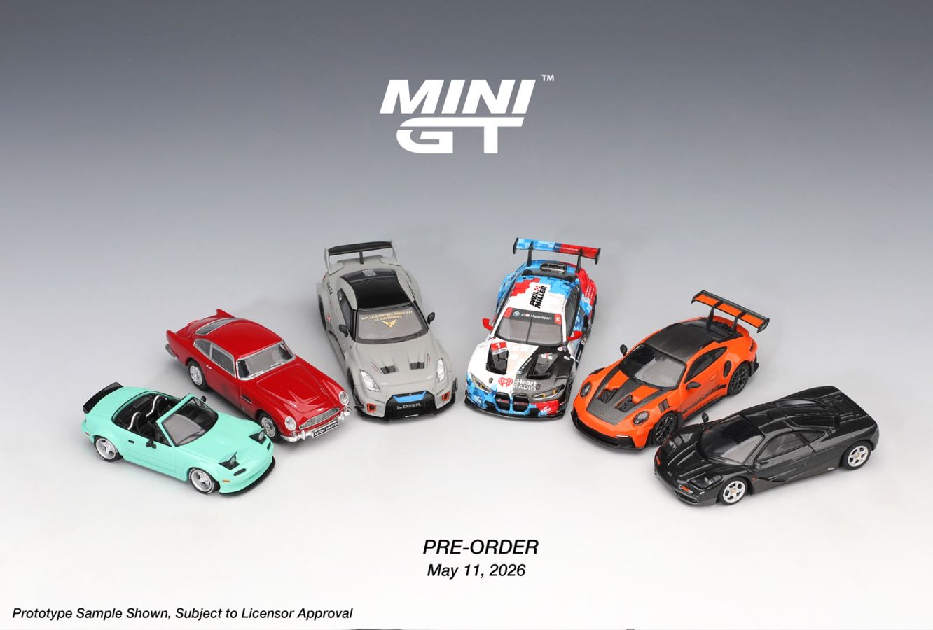 [ETA:  Jan 2027 ] Mini GT 1/64 NISSAN LB-Silhouette WORKS GT 35GT-RR Ver.1 Matt Grey