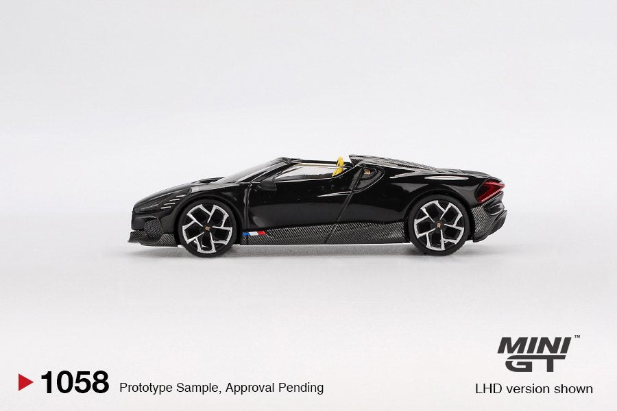 [ETA:  Dec 2025 ] Mini GT 1/64 Bugatti W16 Mistral Black