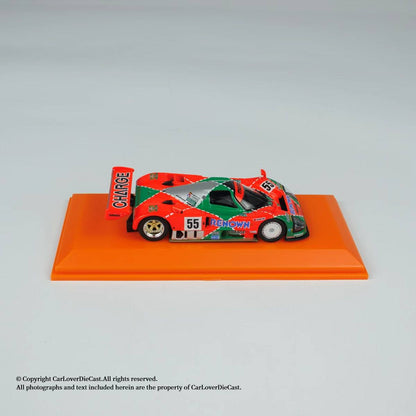 [ETA:  Apr 2026 ] Kyosho 1/64 Mazda 787B "24 Hours of LeMans 1991" (NO.55)  Car with book