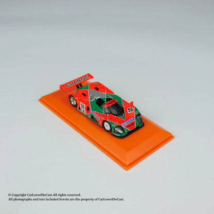 [ETA:  Apr 2026 ] Kyosho 1/64 Mazda 787B "24 Hours of LeMans 1991" (NO.55)  Car with book