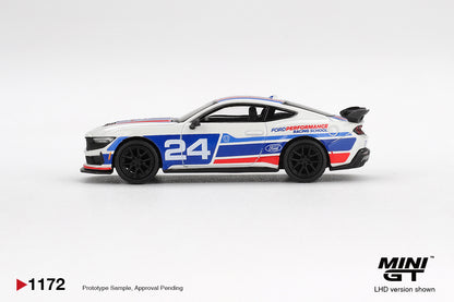 Mini GT 1/64 Ford Mustang Dark Horse #24 Ford Performance Racing School