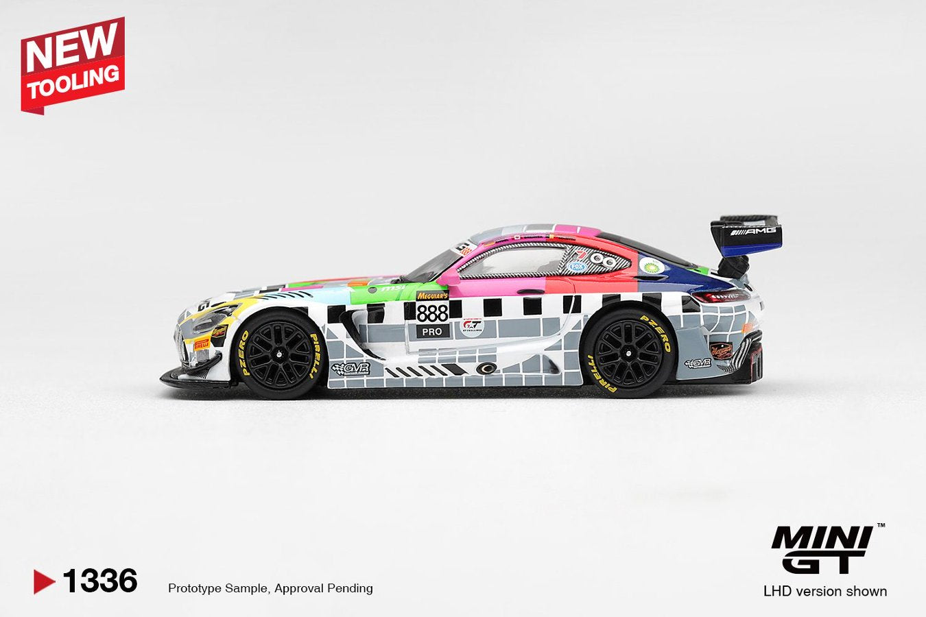 [ETA:  Feb 2027 ] Mini GT 1/64 Mercedes-AMG GT3 #888 Mercedes-AMG Team GMR Meguiar´s Bathurst 12 Hour 2025