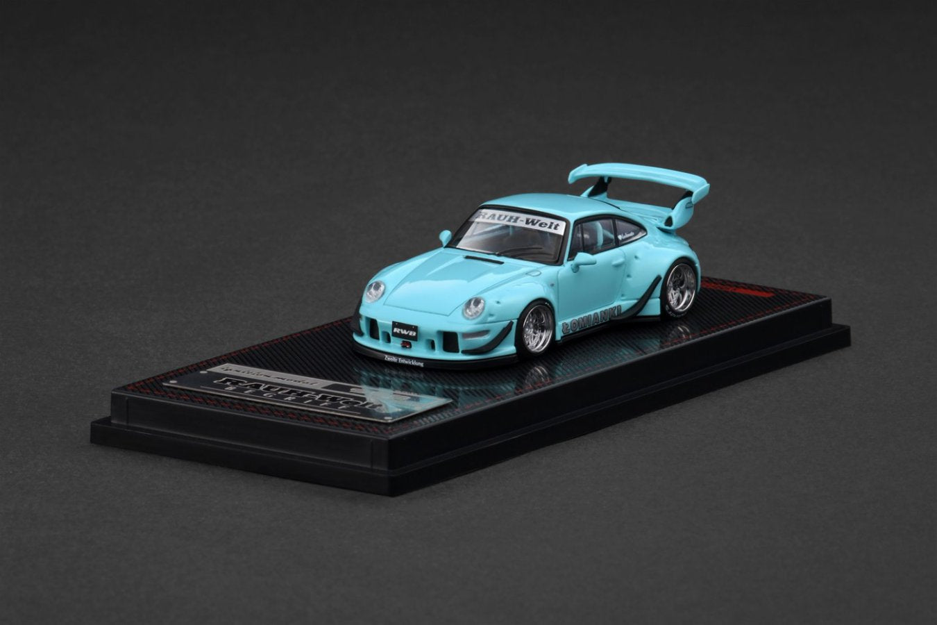 ETA: Mar 2026 ] Ignition Model 1/64 RWB 993 Blue Green – Black Ice