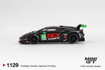 [ETA:  Apr 2026 ] Mini GT 1/64 Lamborghini Huracán GT3 EVO2 #45 No.45 DEX Imaging 2024 IMSA Daytona 24 Hrs