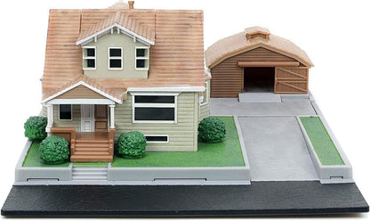 Jada 1/64 Dom Toretto's House w/ Charger & Supra - Nano Hollywood Rides Diorama