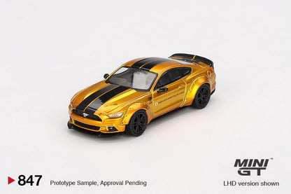 [ETA:  Apr 2025 ] Mini GT 1/64 LB-WORKS FORD MUSTANG  LB Gold