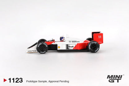 [ETA:  Mar 2026 ] Mini GT 1/64 McLaren MP4/4 #11 Alain Prost 1988 Japanese Grand Prix 2nd Place