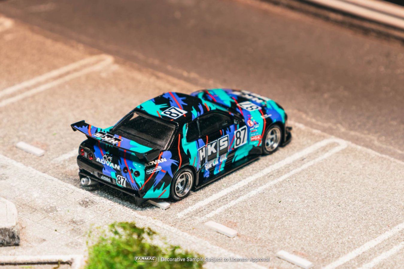 [ETA:  Jul 2026 ] Tarmac Works 1/64 Nissan Skyline (R32) Widebody HKS - Jon Sibal Design