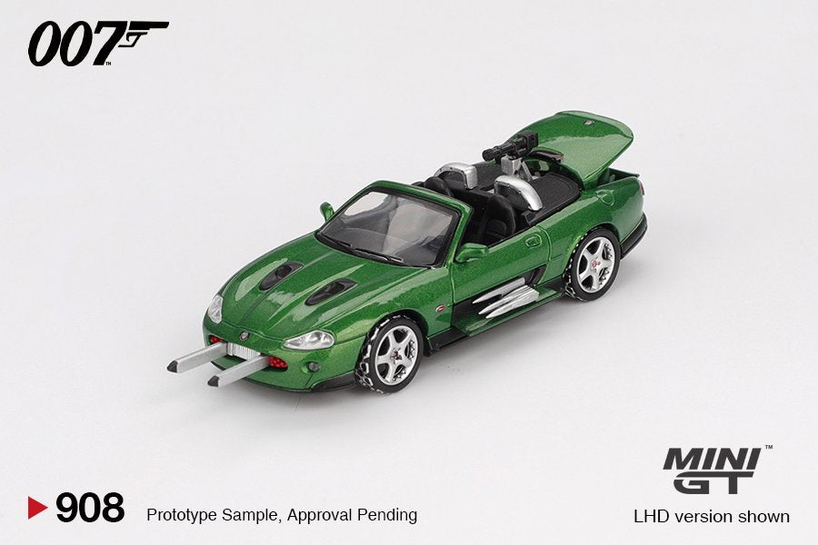 [ETA:  Apr 2026 ] Mini GT 1/64 Jaguar XKR "007 Die Another Day" - Blister Packaging