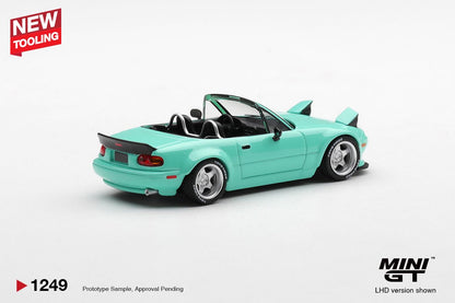 [ETA:  Jan 2027 ] Mini GT 1/64 Mazda MX-5 (NA) Pandem Mint Green