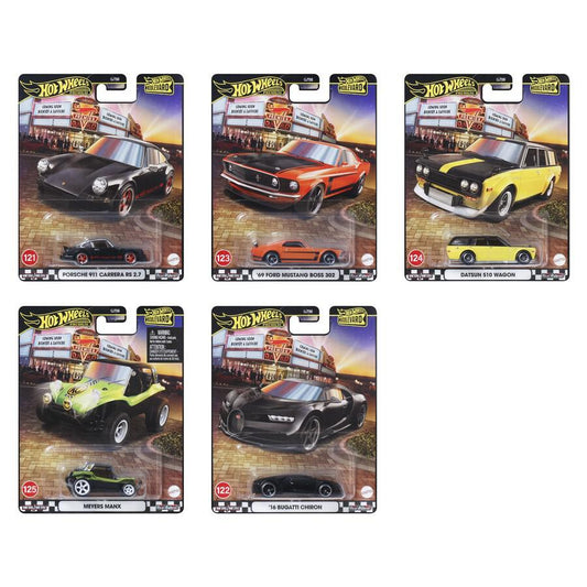 Hot Wheels 1/64 2025 BOULEVARD MIX 2 (set of 5)