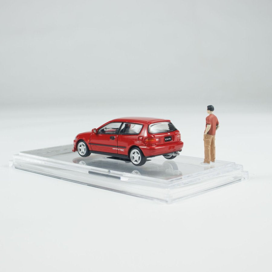 [ETA:  Feb 2026 ] BM Creations 1/64 HONDA EG6 - RED ID Red w/Figure (RHD) - FOSAN 2025 Event Exclusive
