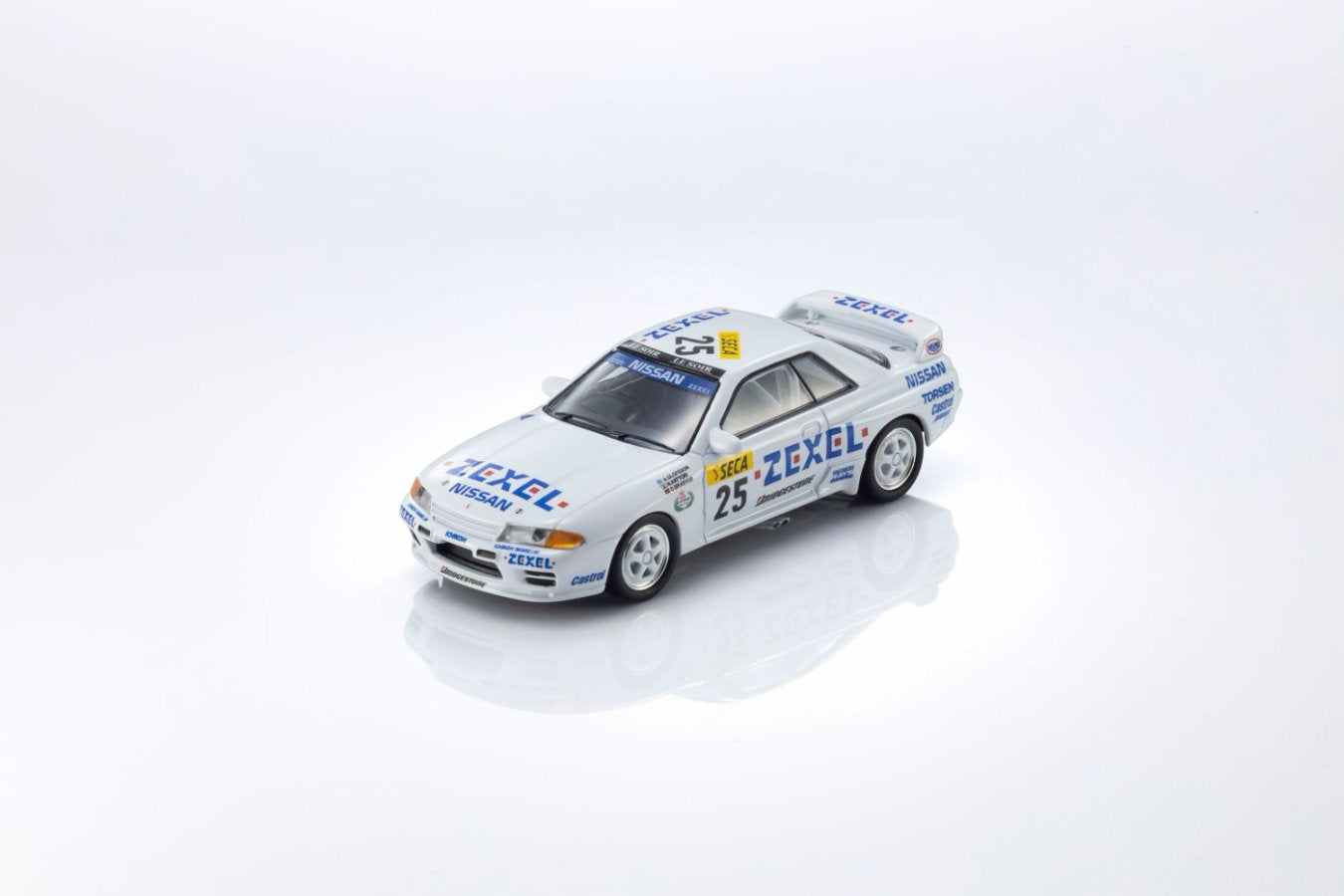 Kyosho 1/64 ZEXEL SKYLINE GT-R (R32) #25 – Black Ice Diecast