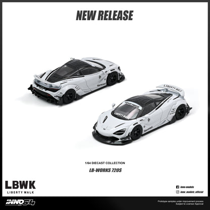 [ETA:  Nov 2026 ] Inno64 1/64 LIBERTY WALK 720S **With Chance of Chase****