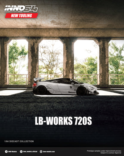 [ETA:  Nov 2026 ] Inno64 1/64 LIBERTY WALK 720S **With Chance of Chase****