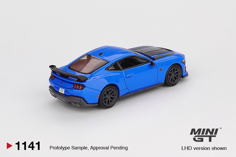 [ETA:  Apr 2026 ] Mini GT 1/64 Ford Mustang Dark Horse 2024 Grabber Blue
