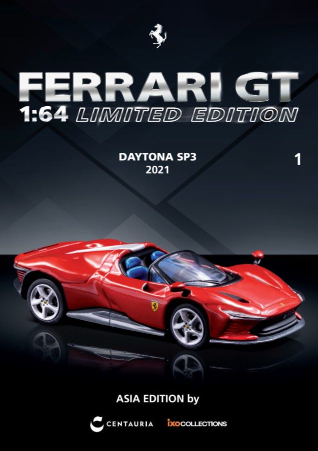 Centauria x ixo 1/64 FERRARI DAYTONA SP3 202 IXC.FSD.FE.001-E