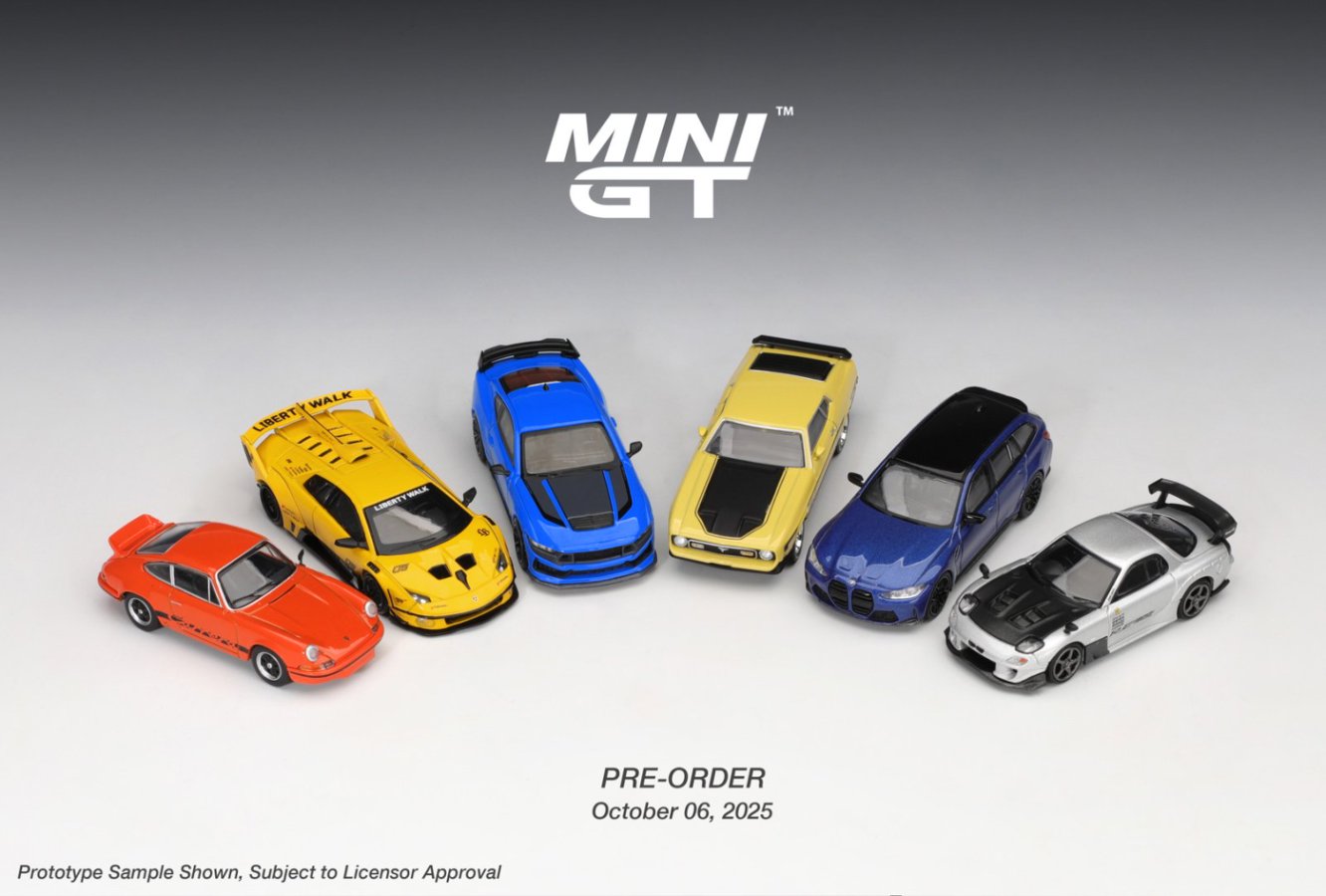 [ETA:  Apr 2026 ] Mini GT 1/64 Porsche 911 Carrera RS 2.7 Tangerine with Black Livery