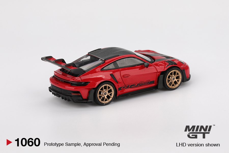 [ETA:  Nov 2025 ] Mini GT 1/64 Porsche 911 (992) GT3 RS Weissach Package Guards Red