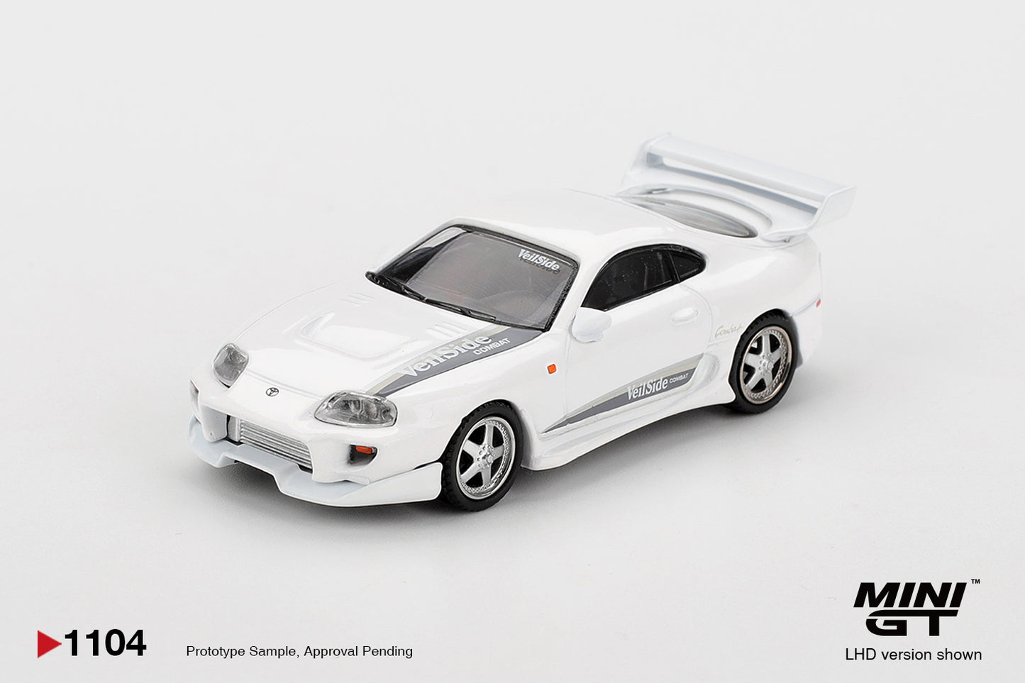 Mini GT 1/64 Toyota Supra VeilSide Combat V-I White