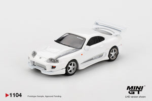 Mini GT 1/64 Toyota Supra VeilSide Combat V-I White