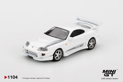 Mini GT 1/64 Toyota Supra VeilSide Combat V-I White