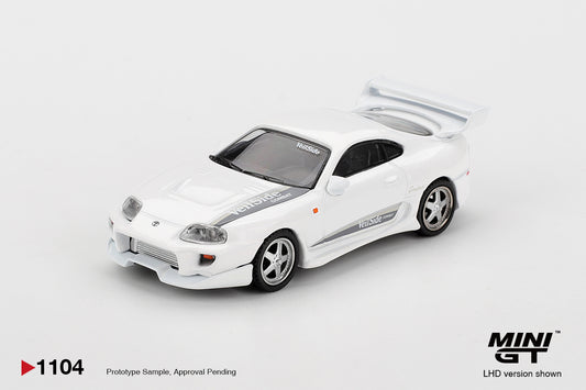 Mini GT 1/64 Toyota Supra VeilSide Combat V-I White