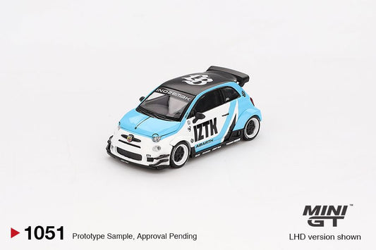 [ETA:  Nov 2025 ] Mini GT 1/64 Abarth 595 LB-WORKS x Abas Works IZTK