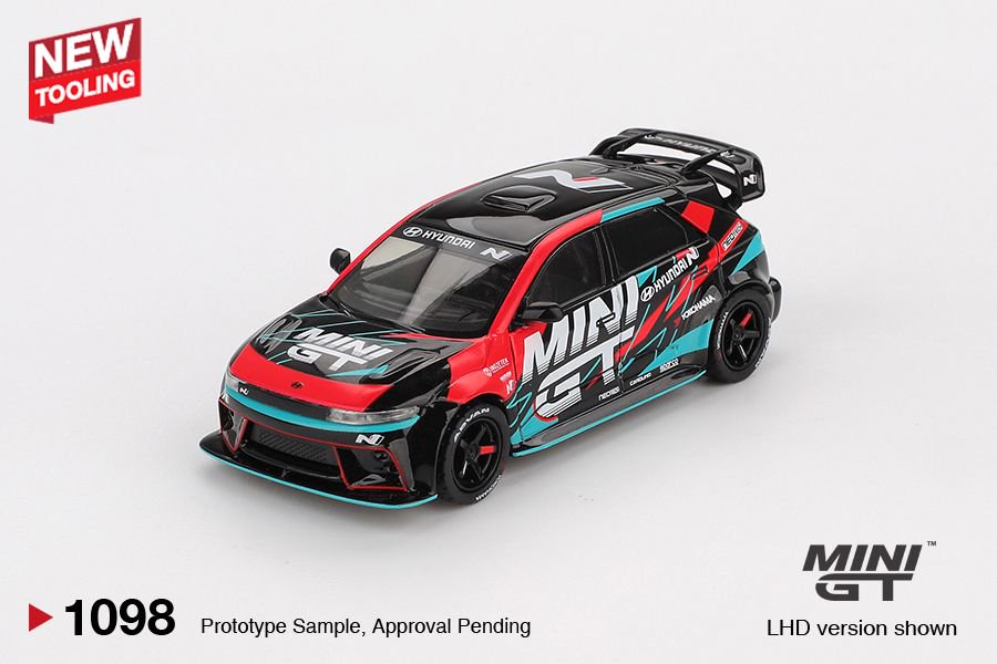 [ETA:  Apr 2026 ] Mini GT 1/64 Hyundai Ioniq 5N MINI GT RS-01T 2025 Tokyo Auto Salon