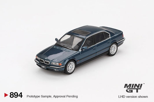 [ETA:  Nov 2025 ] Mini GT 1/64 BMW 750IL Sorrento Blue Metallic