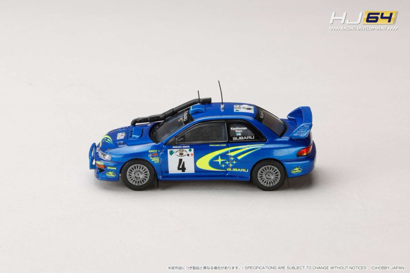 [ETA:  NA ] Hobby Japan 1/64 1/64 SUBARU IMPREZA WRC 2000 SAFARI
