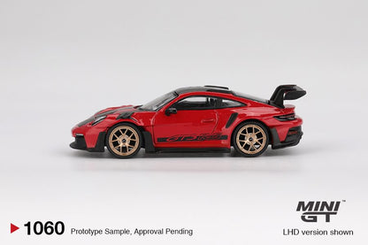 [ETA:  Nov 2025 ] Mini GT 1/64 Porsche 911 (992) GT3 RS Weissach Package Guards Red