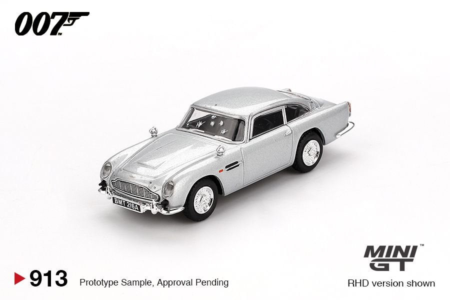 [ETA:  Apr 2026 ] Mini GT 1/64 Aston Martin DB5  “007 Skyfall” Blister Packaging