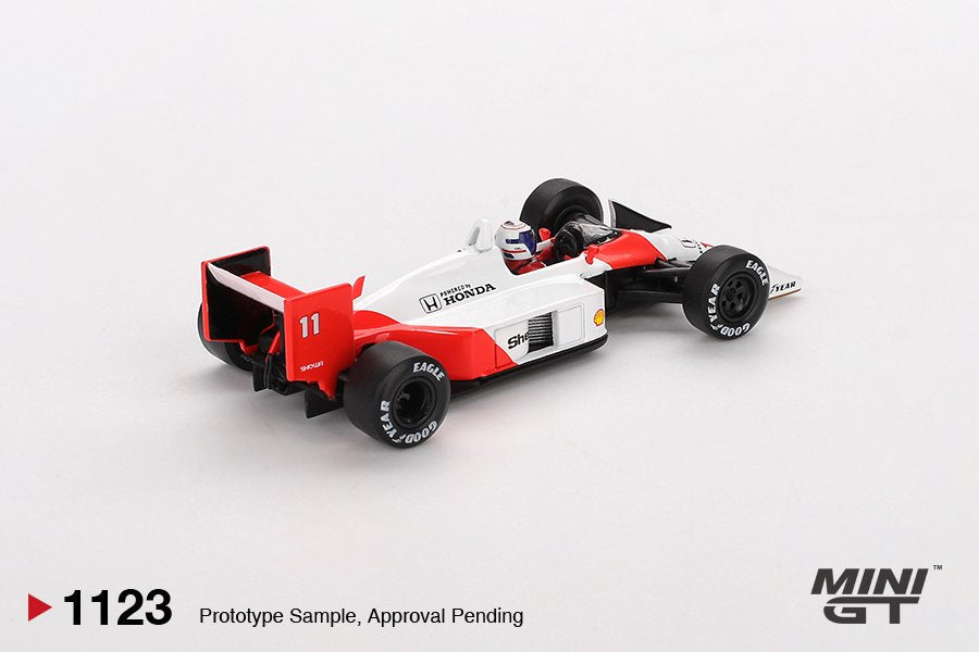 [ETA:  Mar 2026 ] Mini GT 1/64 McLaren MP4/4 #11 Alain Prost 1988 Japanese Grand Prix 2nd Place