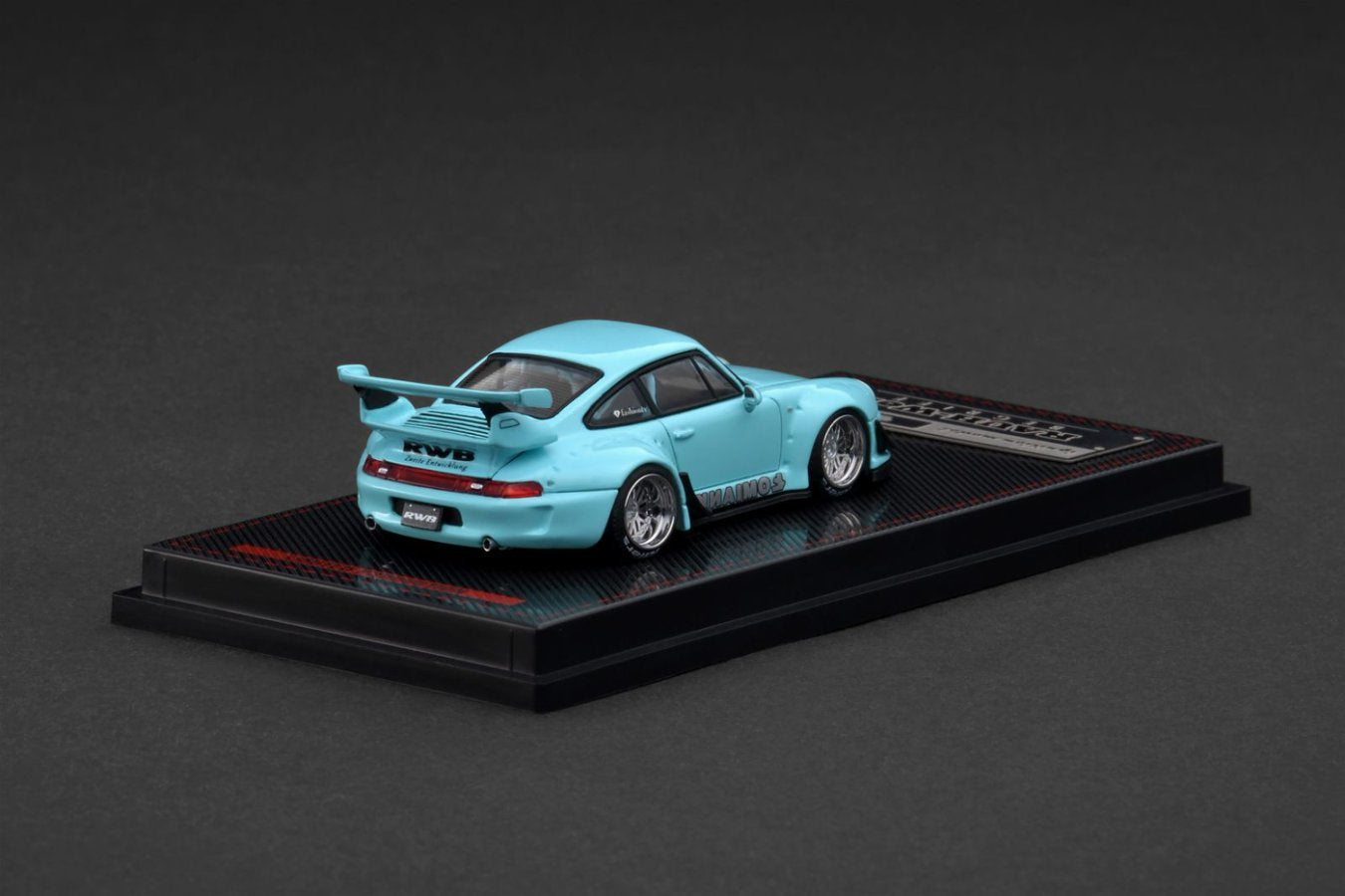ETA: Mar 2026 ] Ignition Model 1/64 RWB 993 Blue Green – Black Ice