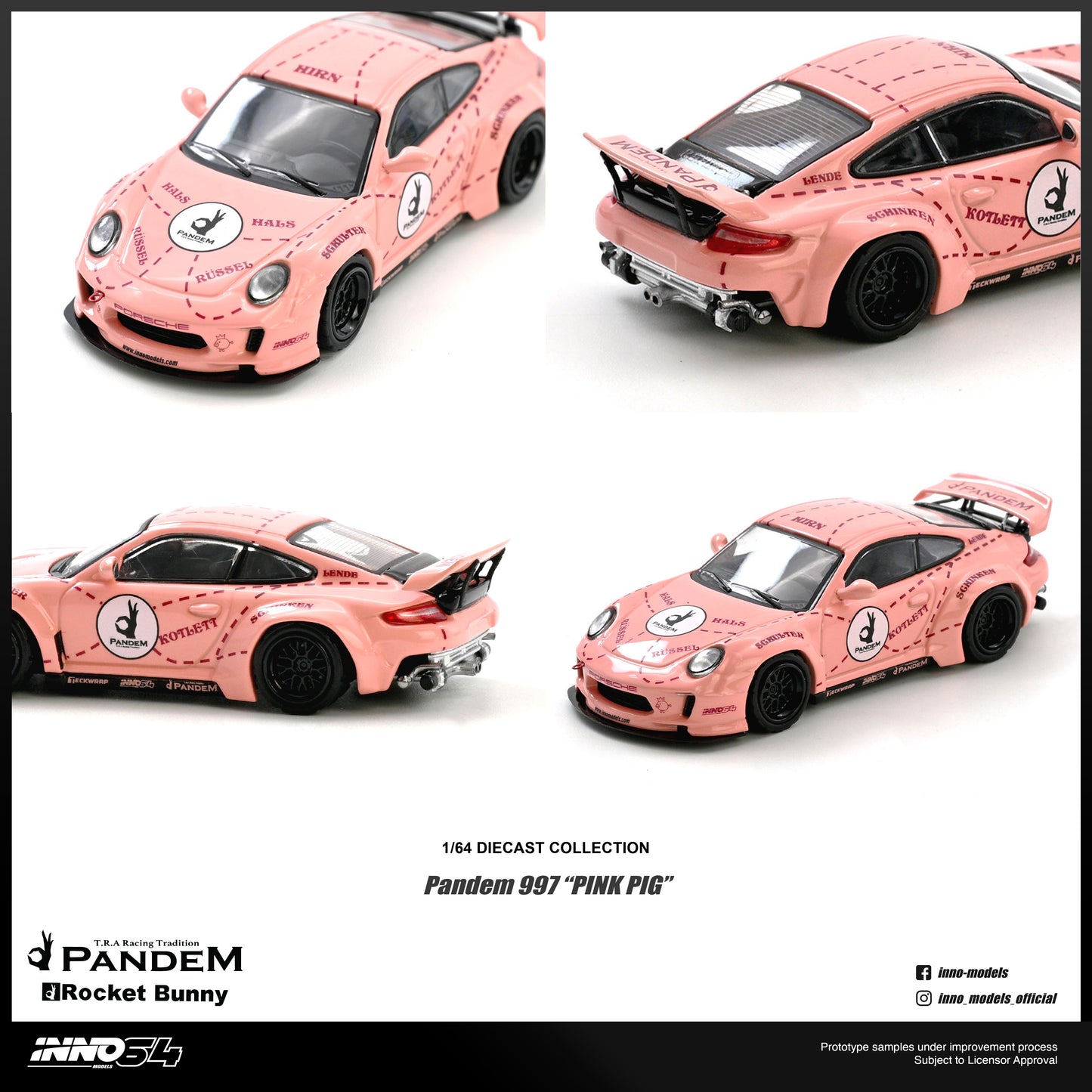 [ETA:  Nov 2026 ] Inno64 1/64 PANDEM 997 "PINK PIG"