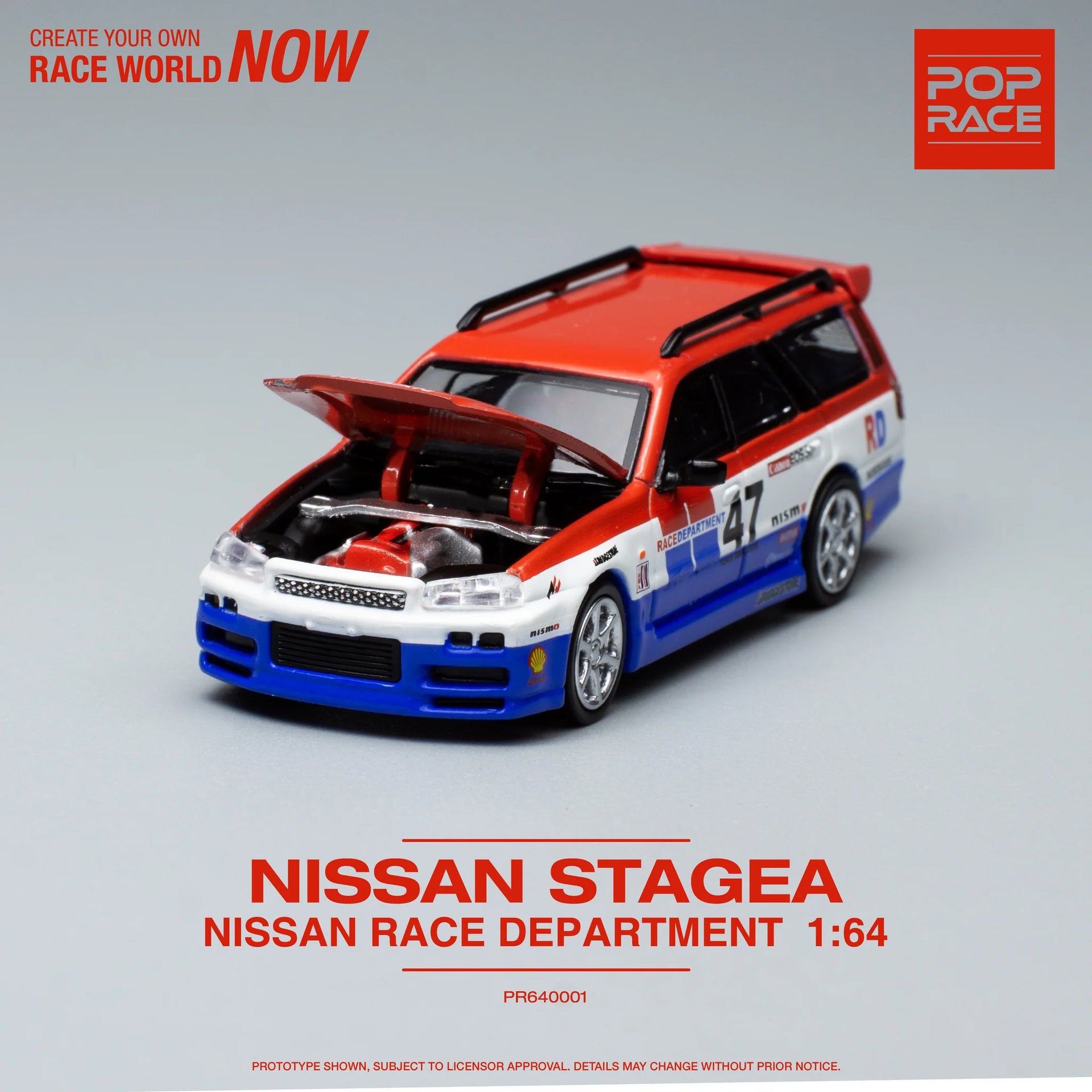 1/64 : Pop Race signe une Nissan Stagea façon Fast & Furious - PDLV