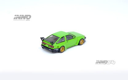 [ETA:  Mar 2025 ] Inno64 1/64 TOYOTA AE86 Levin "PANDEM ROCKET BUNNY" Green