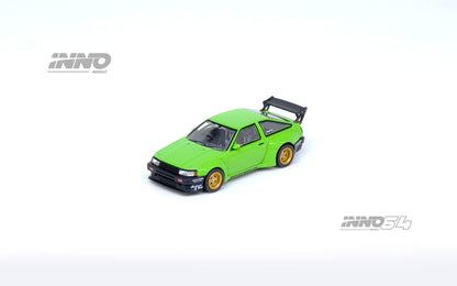 [ETA:  Mar 2025 ] Inno64 1/64 TOYOTA AE86 Levin "PANDEM ROCKET BUNNY" Green