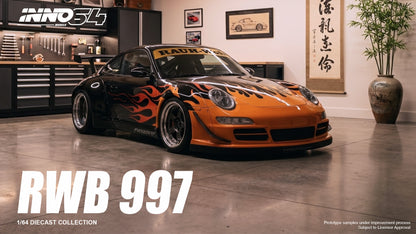 [ETA:  Sep 2026 ] Inno64 1/64 RWB 997 Orange Burning Flame