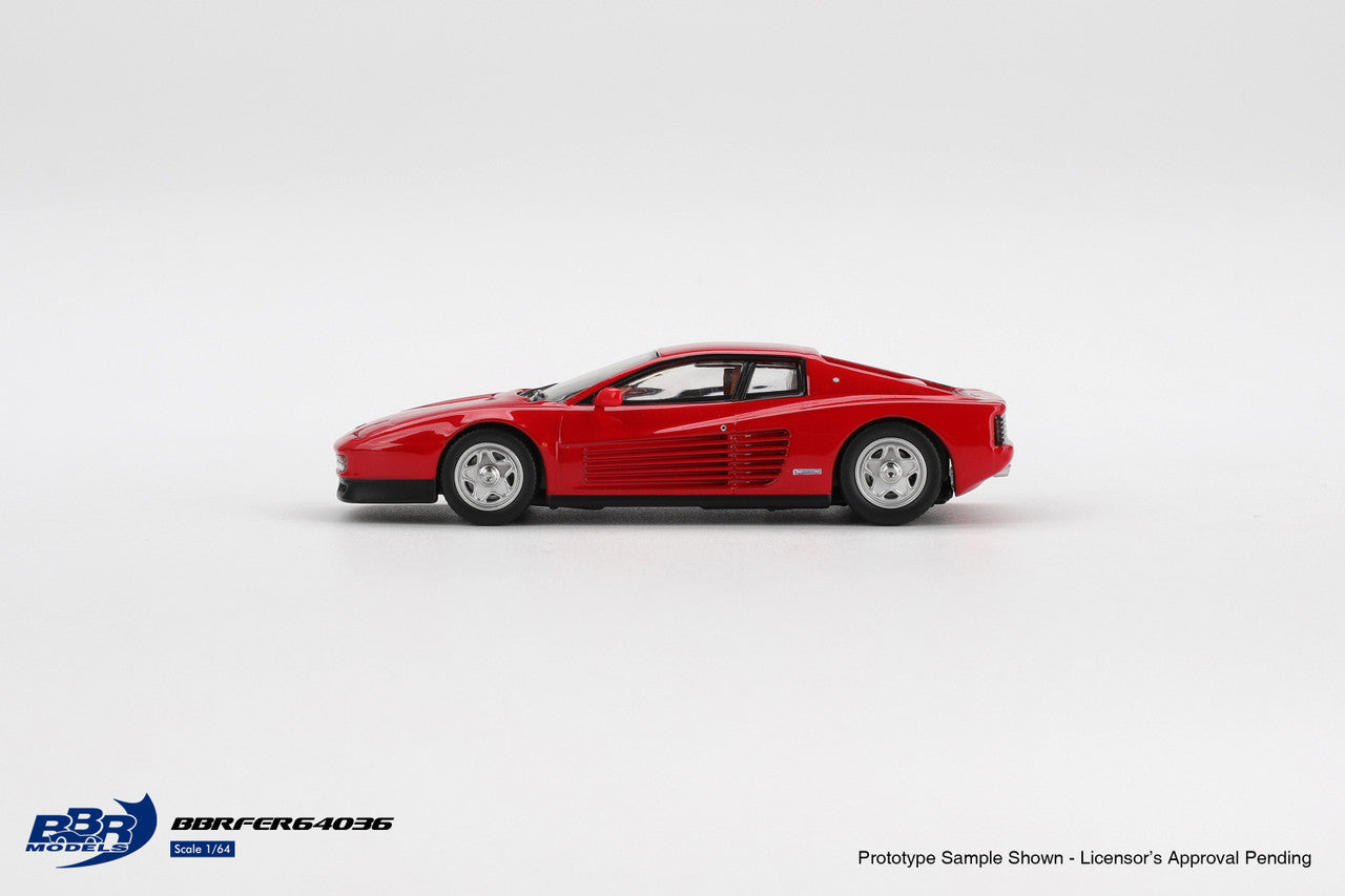 [ETA:  Nov 2026 ] BBR 1/64 1987 Ferrari Testarossa  Rosso Corsa