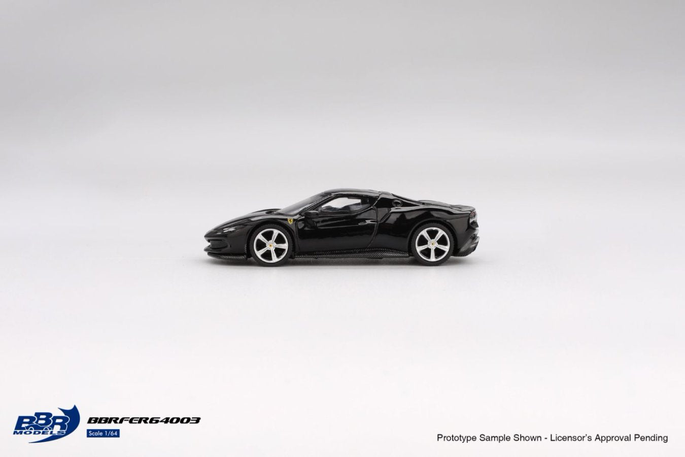 [ETA:  Feb 2026 ] BBR Models 1/64 Ferrari 296 GTB Nero Daytona