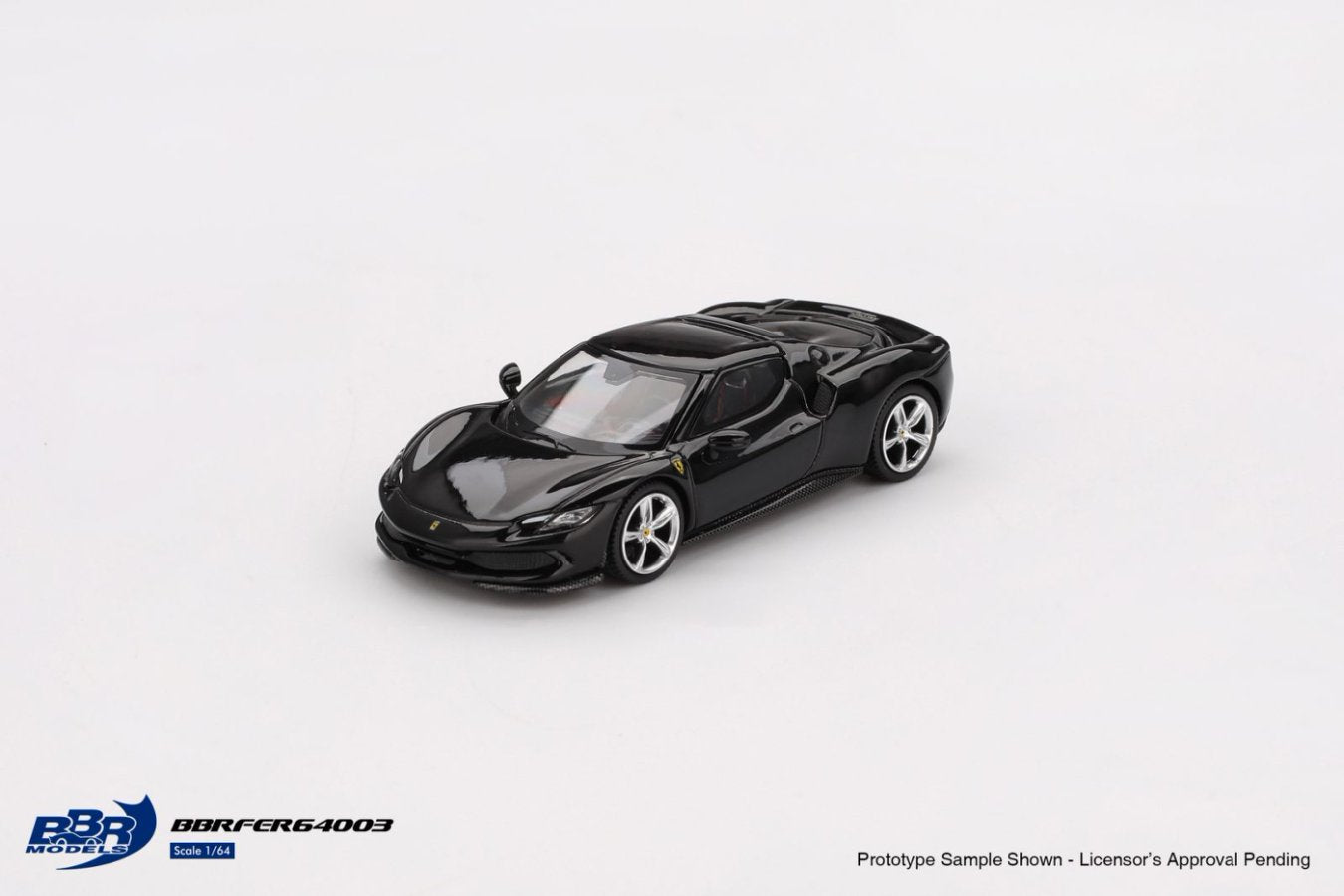 [ETA:  Feb 2026 ] BBR Models 1/64 Ferrari 296 GTB Nero Daytona