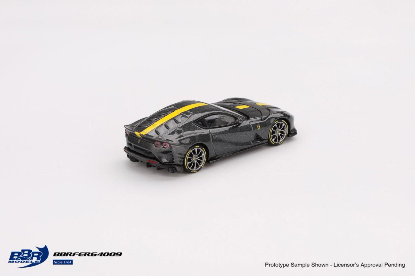 [ETA:  Dec 2025 ] BBR Models 1/64 Ferrari 812 Competizione Grigio Competizione