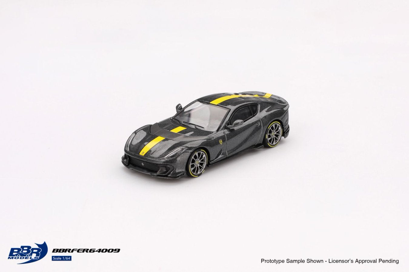 [ETA:  Dec 2025 ] BBR Models 1/64 Ferrari 812 Competizione Grigio Competizione