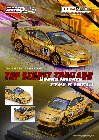 [ETA:  Jul 2026 ] Inno64 1/64 HONDA INTEGRA Type R (DC5) TOP SECRET Thailand 
Honda Fest Thailand 2025