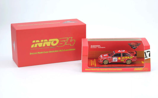 [ETA:  Nov 2026 ] Inno64 1/64 Ford Sierra RS500  Cosworth #17 - Dick Johnson/John Bowe Racing - 1989 Bathurst 1000 Winner (Diecast Model Expo Australia 2025 Event Edition) **With chance of Chase***